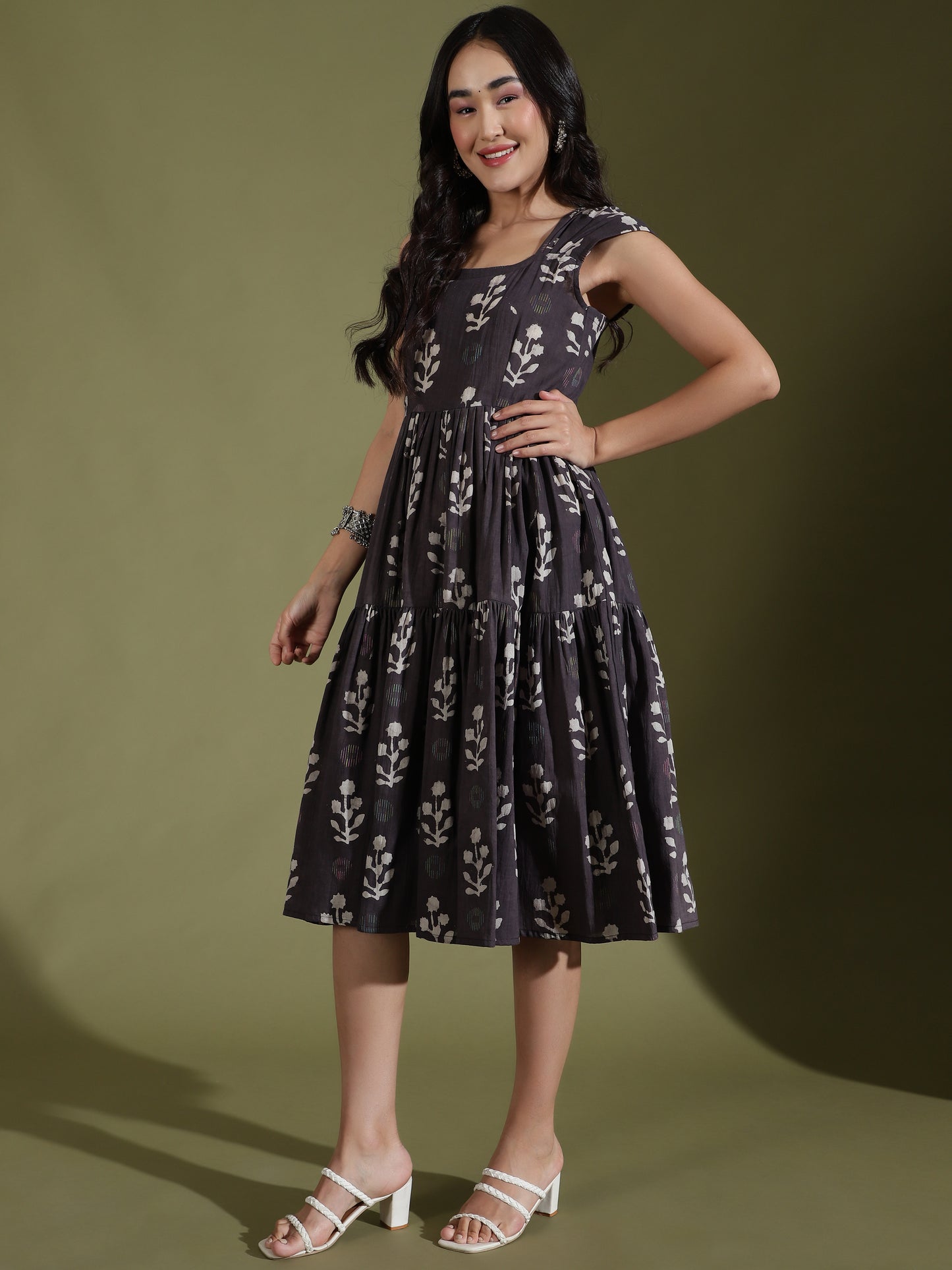 Cotton Batik Dress