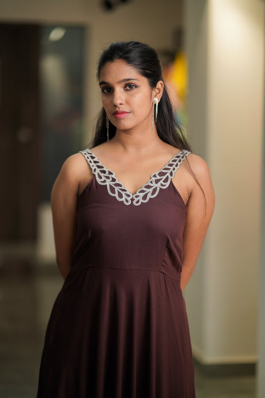 Embroidered Cotton Dress